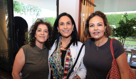  Laura Nieto, Marcela de la Maza y Kikis Fernández.