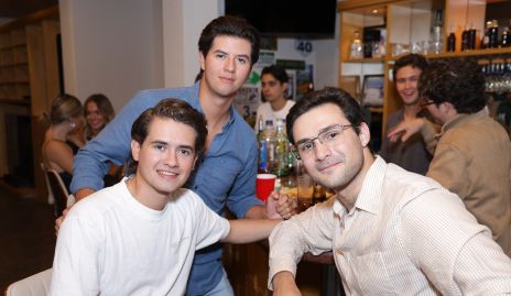 Ro Pérez, Andrés González y Antonio Bueno.