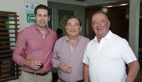  Óscar López, Sergio López y Fernando Anaya.