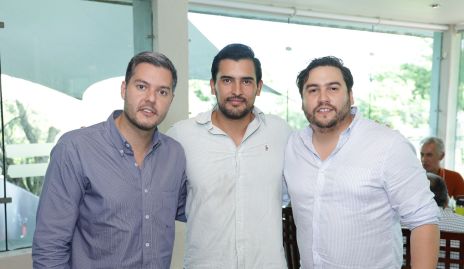  Juan Carlos Magdaleno, Tirso González y Héctor Parra.