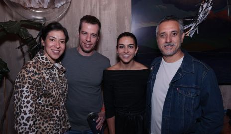  Alejandra González, Fernando González, Silvana Escobedo y Jorge Torrescano.