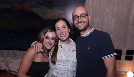  Gloria Escobedo, María Domínguez y Sergio Madrigal.
