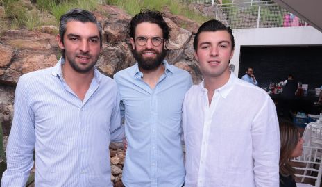  Jerónimo Labastida, Patricio Maurer y Alejandro Labastida.