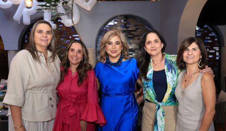  Claudette Mahbub, Martha Chalita, Anyul Martínez, Marcela Sánchez y Lucía Escobedo.
