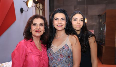  Luz Elena Dip, Marisol Dip y Marisol Chalita.