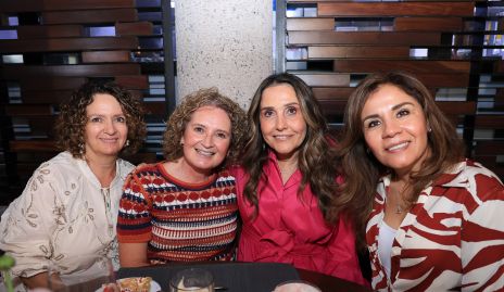  Larissa Martell, Ana Luisa Altamirano, Martha Chalita y Bety Montante.