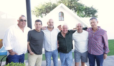  Carlos Esparza, Javier Dávila, Antonio Lozano, Luis Eugenio Gómez, Enrique Quintero y Toño Mendizábal.