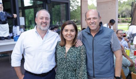  Daniel Carreras, Lorena Torres y Roberto.