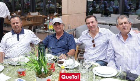  Héctor Gutiérrez, Alejandro Pascuali, Federico Alcalde y Pablo Madrid.