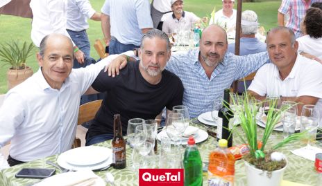  Elías Abud, Rodrigo Veytia, Marcelo Basurto y Omar Gutiérrez.