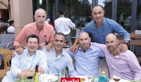  Héctor Salas, Juan Carlos Nieto, Alejandro Anaya, Alejandro González, Fernando López y Pepe González.