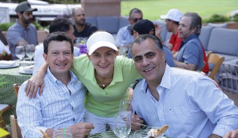  Héctor Salas, Paulina Vivanco y Alejandro Anaya.