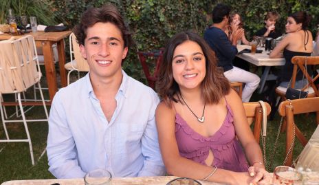  Guillermo Enríquez y Camila Saldaña.