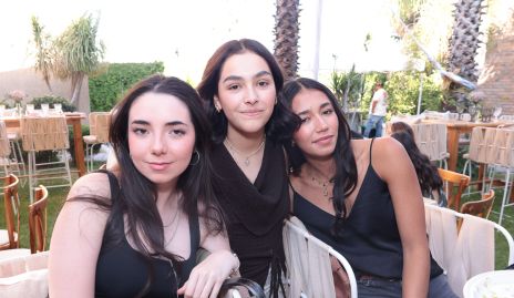  Lucía Otero, Andrea García y Renata Araya.