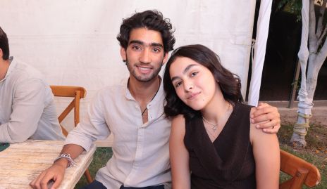 Sebastián Salinas y Andrea García.