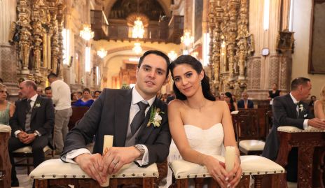  Santiago Rodríguez y Paola Ruiz ya son esposos.