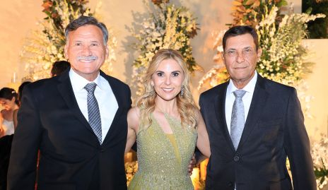  Guillermo Rodríguez, Karina y Romeo Rodríguez.