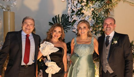  Paulino Cavazos, Brenda Medina, Liliana Botino y Juan Carlos Martínez.