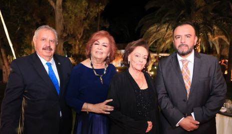  Francisco Suárez, Irma Valerio, Susana Palazuelos y Paco Suárez.