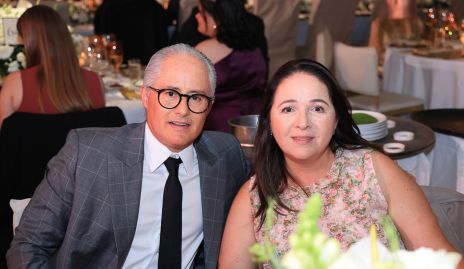  Jorge Aldrett y Claudia Álvarez.