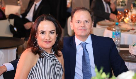  Lorena González y Guillermo Ochoa.