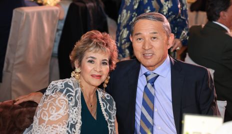  Patricia de la Fuente e Isaac Dominaga.