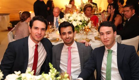  Josep Schonherr, Mario del Valle y Rodrigo Herrera.