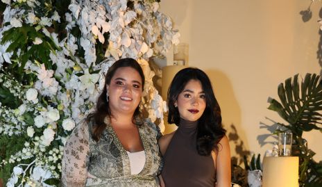  Carlota de la Garza y Ana Paula Lafuente. 