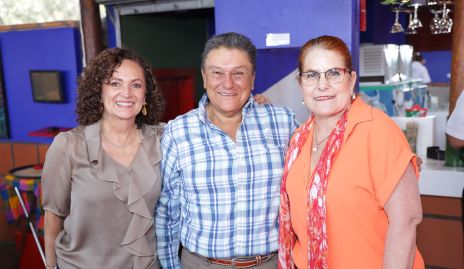  Teté González, Pablo Ramírez y Mati Galán.