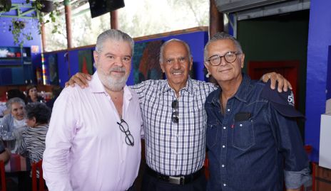  Lico Ruiz, Alberto Gómez y Carlos González Durán.