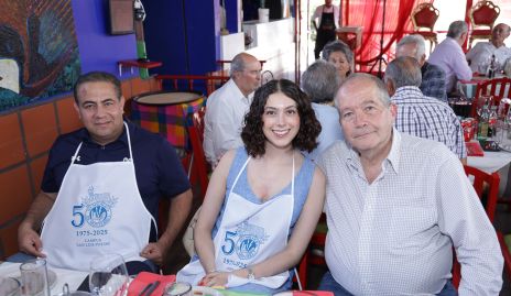  Marco Vargas, Elena Gómez y Ramón Zamanillo.