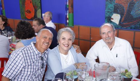  Alberto Gómez, Lucía González y Miguel Campos.