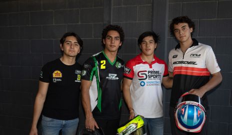  Eddy de la Rosa, Santiago Cruz, Mateo Cruz y Santiago Torre.