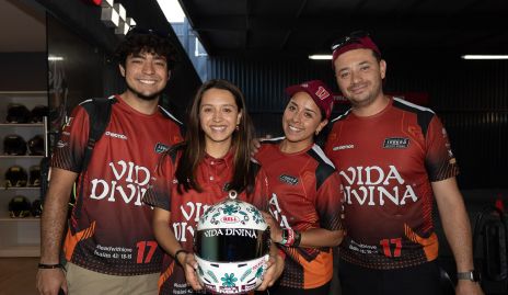  Sol Díaz y su equipo.
