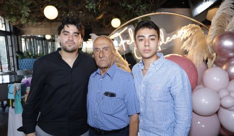  Javier Herrera, Octavio Castañeda y Nicolás Herrera.
