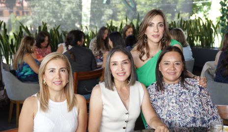  Magali Tiscareño, Evelyn González, Karla Castañeda y Alba Martínez.