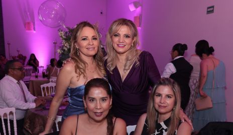  Marieli de Martinez, Elizabeth Barbosa, María Vázquez y Marisa Espinosa.