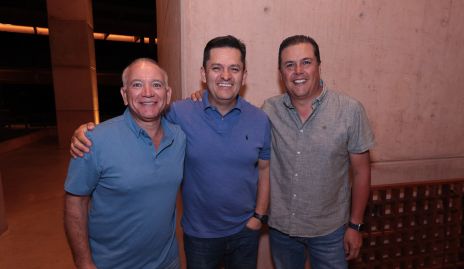  Rafael Humara, Mario Moreno y Luis Hernández.