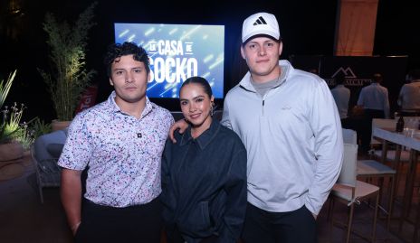  Samuel James, Elsa Lomas y Diego Moreno.