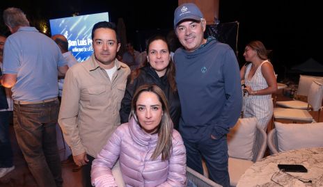  Gerardo Gómez, Patricia Huerta, Fidel Andrade y Karen Corona.