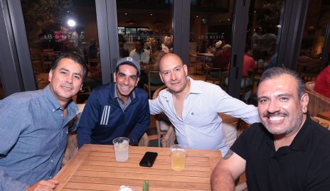  Fernando Arredondo, Carlos Chevaile, Gerardo Lomelí y Fito Sánchez.