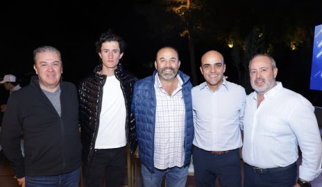  Miguel Bárcena, Ricardo Trujillo, Ricardo Trujillo, Iván Anguiano y Daniel Carreras.