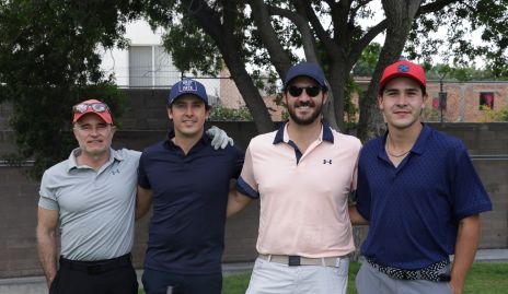  Tomás Alcalde, José Manuel Díaz Infante, Rodrigo Valle y Mauricio Buendía.
