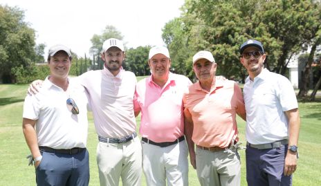  José Jaime Herrera, Jorge Gómez, Miguel Bárcena, Javier Alcalde y Octavio Aguillón.