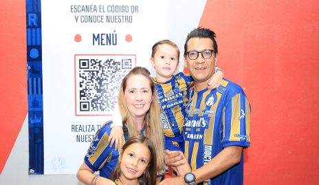  Isabel Wereck, Aline González, José Gero González y Gerardo González.