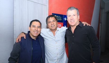  Gerardo Coronado, Lenar Chávez y Alfonso Anaya.