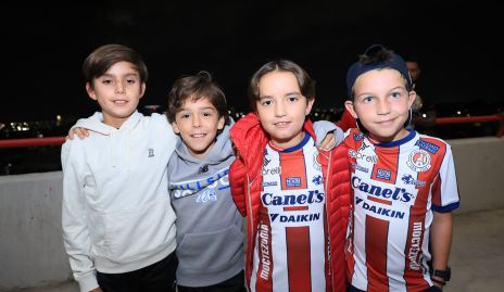  Ale Leos, Iñaki Ortiz, Patricio Torres y Jorge Hernández.