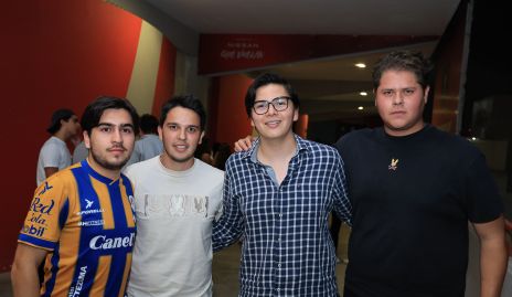  Diego Valenzuela, Gabriel, Jorge Rocha y Sebastián Lozano.