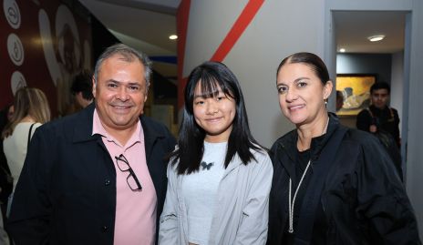  Juan Carlos Banda, Mini y Martha Álvarez.