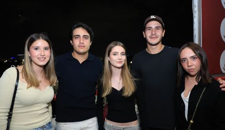  Vanesa Elizondo, Juan Carlos de la Rosa, Cayetana Fernández, Mauricio Buendía y Roberta Medina.